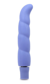 Luxe Purity G Periwinkle 6.25 Inch Vibrator Silicone Vibrators - G Spot
